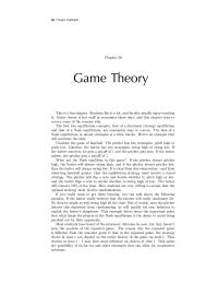 Economics Chapter 29 This opens the possibility of tit-for-tat