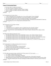 Chapter 20 Americans Amount Foreign Currency Required Purchase Unit