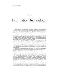 Economics Chapter 36 The next two topics in this chapter have to do