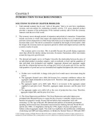 Economics Chapter 5 Homework Stagflation During The 1970s Higher Oil Prices