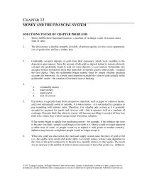 Economics Chapter 13 Homework Depository Institutions Act Intermediaries Because They Profit
