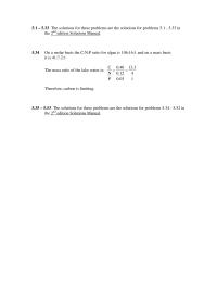 Environmental Engineering Chapter 5 Homework Calculate the maximum contaminant mass dissolved based on the aqueous