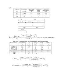Environmental Engineering Chapter 6 Homework Both Primary And Secondary Wastewater Treatment Are