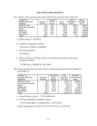 Environmental Engineering Chapter 8 Homework With pickups from both sides of the 1-way street