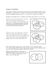 Industrial Engineering Chapter 2 Homework This means the probability no couple sits