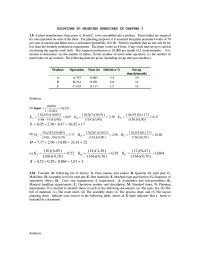 Industrial Engineering Chapter 3 Homework Find The Machine Fractions For The Following