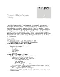 Human Resources Chapter 2 See The Instructors Resource Guide For Discussion