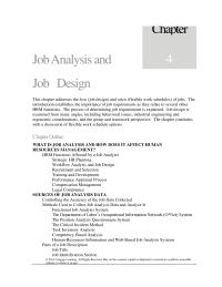 Human Resources Chapter 4 Unclear Perhaps Inaccurate View Job Qualifications Which