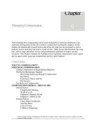 Human Resources Chapter 9 Perkins Must Also Consider The Experience She