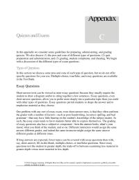 Human Resources Appendix C Grading You Know Socalled Objective Exams Are