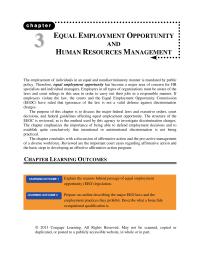 Human Resources Chapter 3 Adverse Impact And Disparate Treatment Adverse