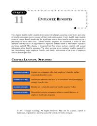 Human Resources Chapter 11 Retirement Planning Becomes Important Aspect Employer Policy