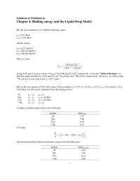 Physics Chapter 4 shows that the liquid drop model is not successful