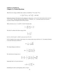 Physics Chapter 12 This May Written Terms Binding Energies