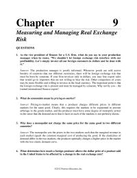Chapter 9 Homework What Will You Production Answer From The
