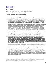 Business Communication Chapter 5 Homework Guffey Amp Loewy Essentials Business Communication 11