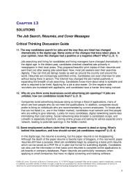 Business Communication Chapter 13 Homework Working Financial Consultant With Primerica Financial Services