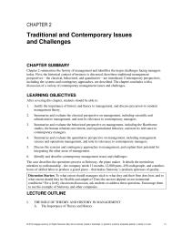 Management Chapter 2 Peter Senge Stephen Covey Tom Peters Michael