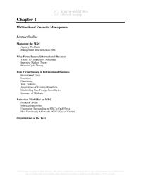 International Business Chapter 1 Explain Why This Information Relevant Nantucket’s Decision