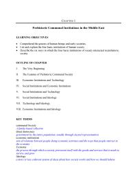 Economics Chapter 1 Technology The Way That Human Beings Produce