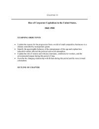 Economics Chapter 11 Which Group Did The Sherman Antitrust Act
