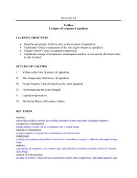 Economics Chapter 13 Veblen See Sabotage Tool For Business Maintain