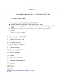 Economics Chapter 14 Great Depression Without Unemployment Compensation Unemployed Workers
