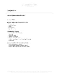 International Business Chapter 19 Lc Are Rare Industrialized Countries Answer Governments