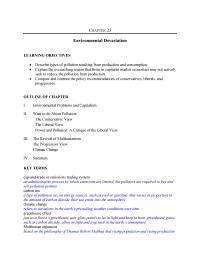 Economics Chapter 23 The Reasoning That The Owner Natural Resource