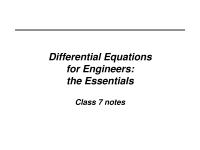 Industrial Engineering Class Notes 7&nbsp;Equation Which Called The Characteristic Equation For