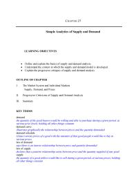Economics Chapter 27 Why is it significant? Does it ever change