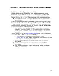 Marketing Appendix C Does The Export Portal Have Special Report