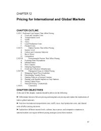Marketing Chapter 12 Africa All Global Markets They Point Out