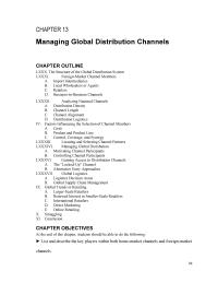 Marketing Chapter 13 Walmart China Resources Can Also Spent Rationalize