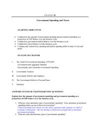 Economics Chapter 48 Explain During The Typical Expansion The Deficit
