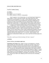 Marketing Chapter 10-16 Asian Country only Percent The Landed Costs Tires