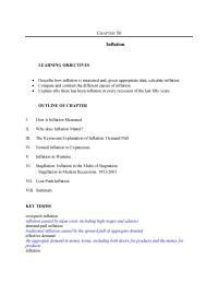 Economics Chapter 50 Keynes View Demand Pull Inflation Appendix 501