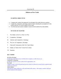 Economics Chapter 55 Criticisms Comparative Advantage Learning Objectives