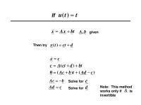Industrial Engineering Class Notes&nbsp;22 Initial Value Problem Example 3 The Solution
