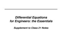 Industrial Engineering Supplement to Class 21&nbsp;matrix A is diagonalized and the variables&nbsp;