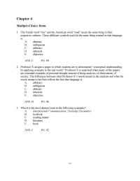 Communications Chapter 4 Craft Your Answer Relation The Notions Hate
