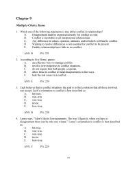 Communications Chapter 9&nbsp;The opposite or unproductive communication of dual perspective