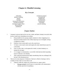 Communications Chapter 6 Homework Learning Listen This Exercise Allows Students Develop