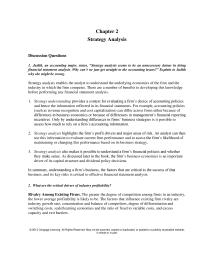 Accounting Chapter 2 Consequently Independent Bottlers Have Little Bargaining Power