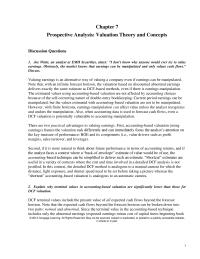 Accounting Chapter 7 Roe Low Relative Current Period Roe What
