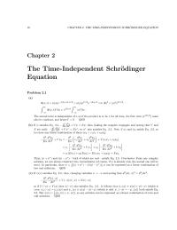 Chapter 2 we can always construct two real solutions