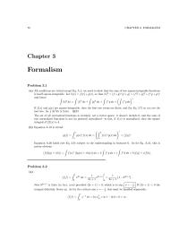 Chapter 3 The set of all normalized functions is certainly not a vector