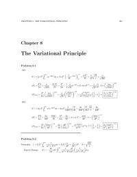 Chapter 8 where in the second line we’ve integrated by parts