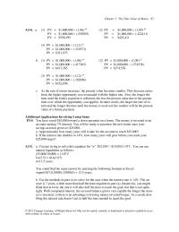 Finance Chapter 3 Although Both Cash Flow Streams Total 150000
