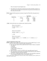 Finance Chapter 3 How much will you have in the account at the end